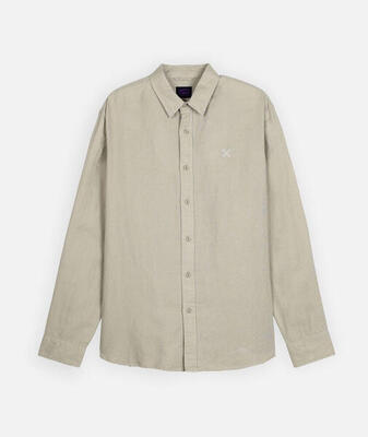 Shirt met lange mouwen linen