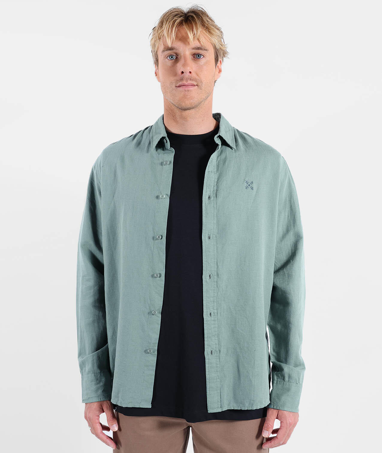 Chemise manches longues LINEN 2/5