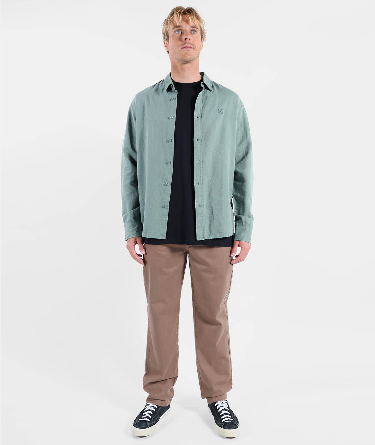 Chemise manches longues LINEN 4/5