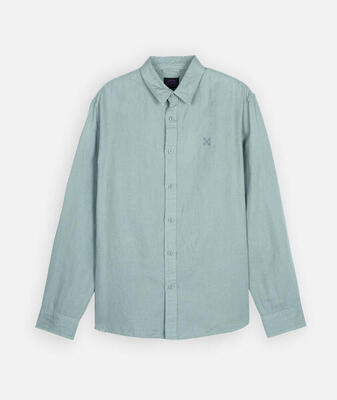 Shirt met lange mouwen linen