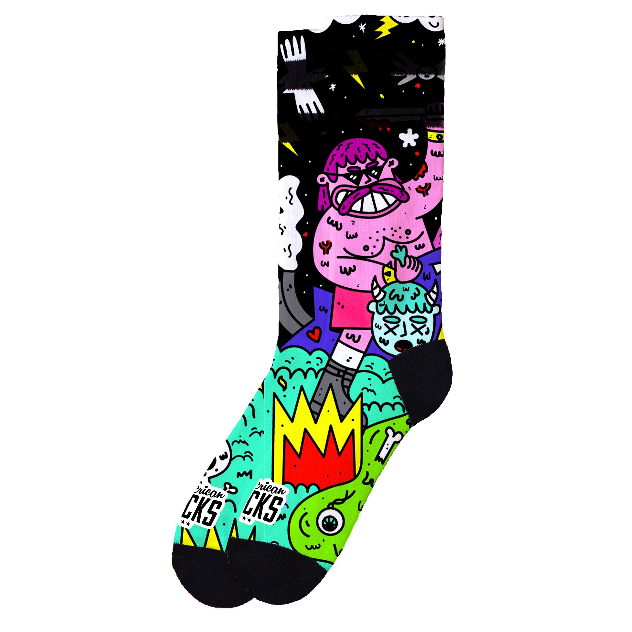 Calcetines Barbarian - Mid High - American Socks 2/6