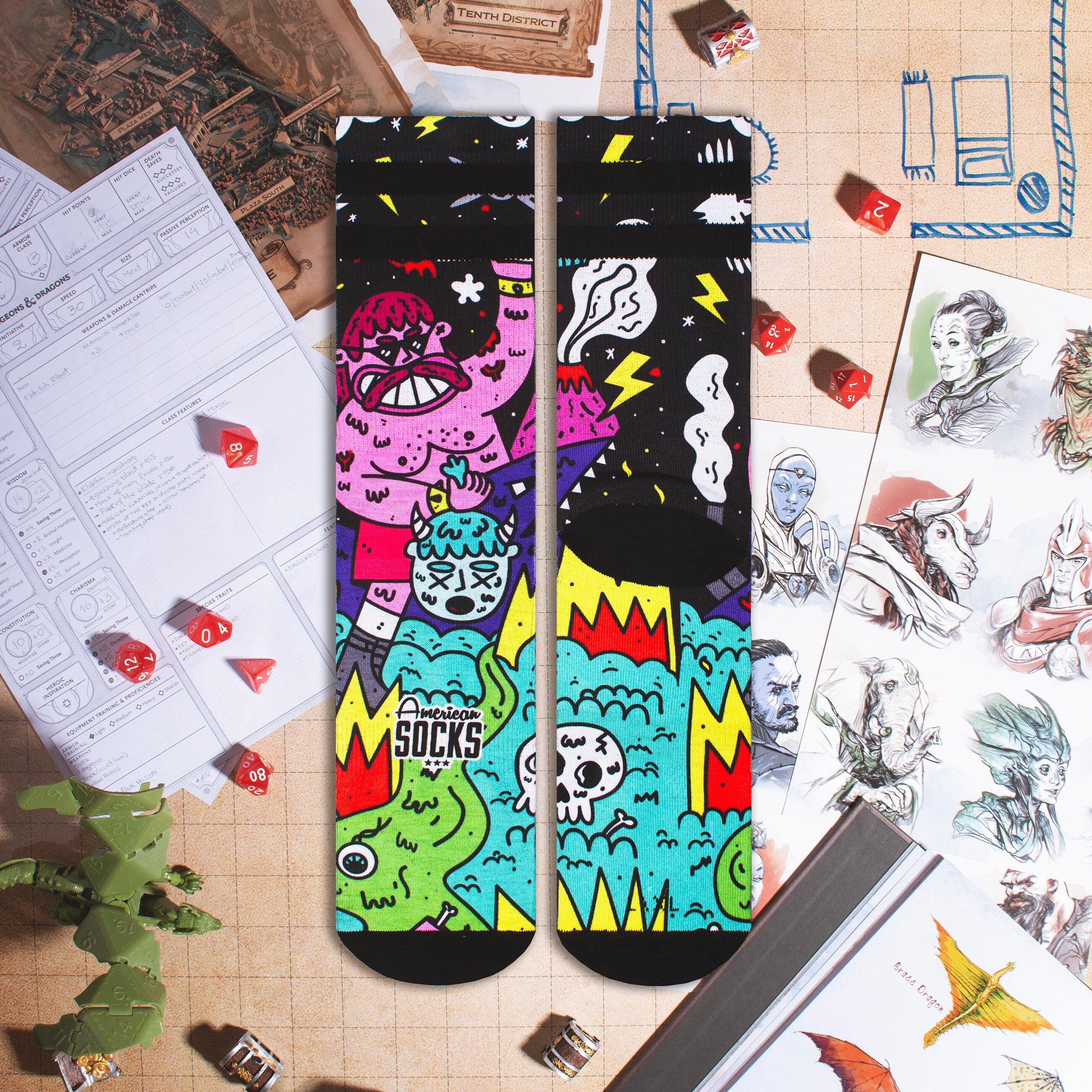 Calcetines Barbarian - Mid High - American Socks 5/6