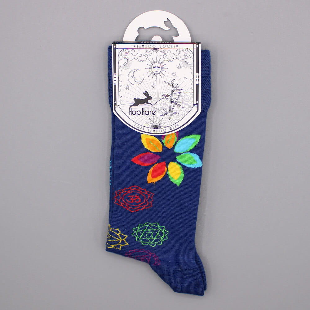 Calcetines de bambú Hop Hare - Chakras arcoíris 4/4