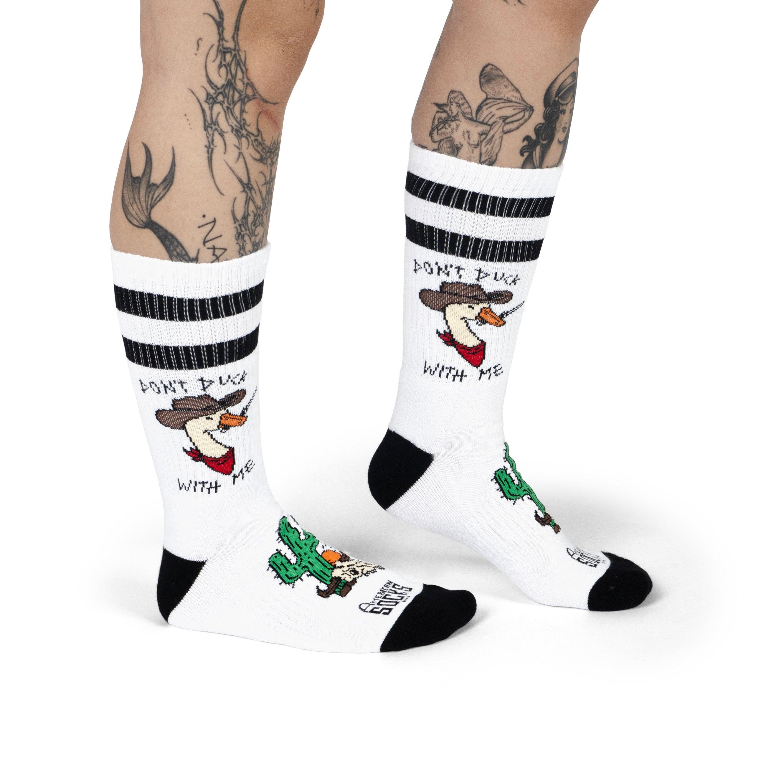 Calcetines Don't duck with me - Mid High - American Socks 3/4