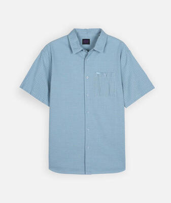 Shirt met korte mouwen lines