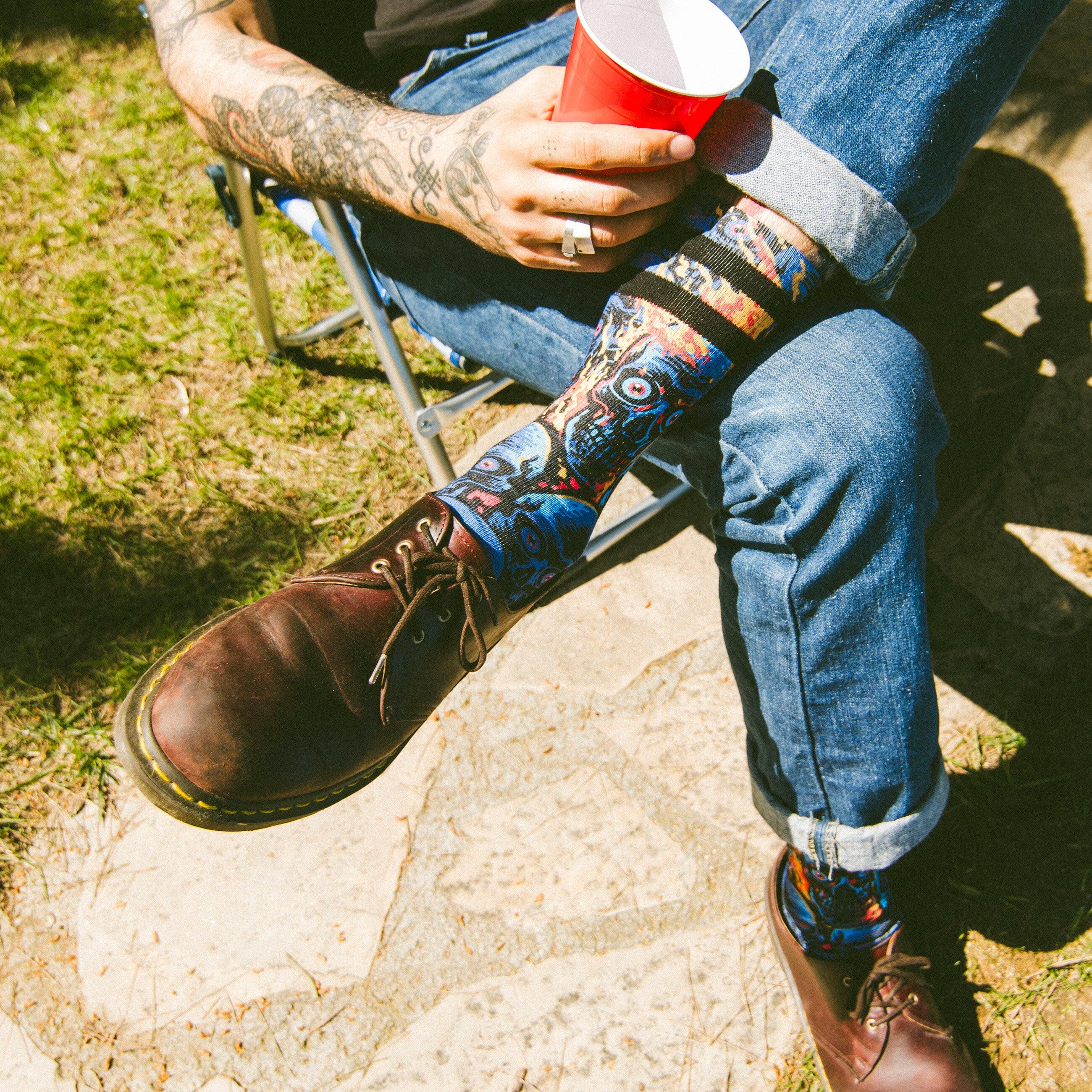 Sokken Knucklehead - Mid High - American Socks 5/6