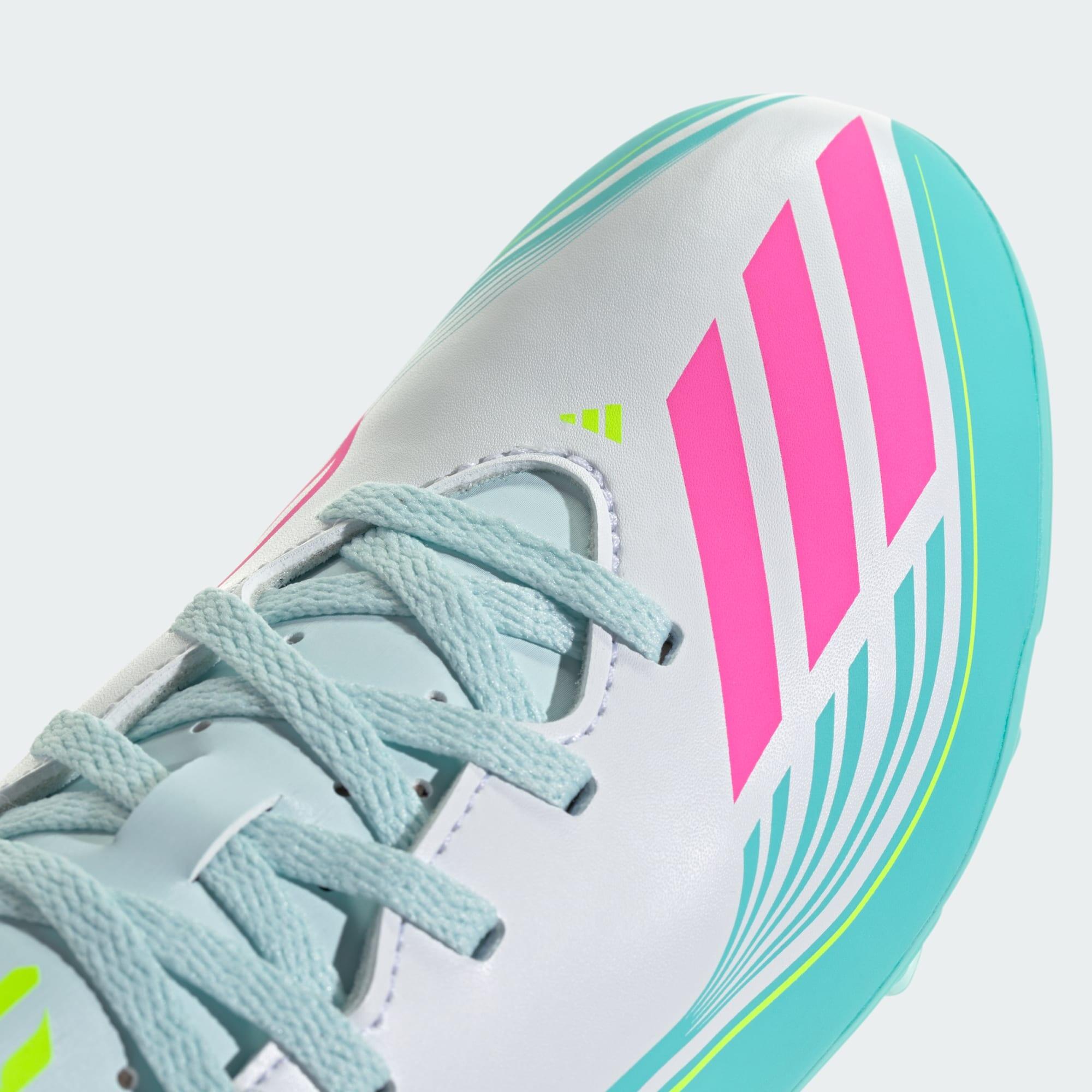 Scarpe da calcio F50 MESSI CLUB terreni naturali compatti / multiterreno bambini 5/7