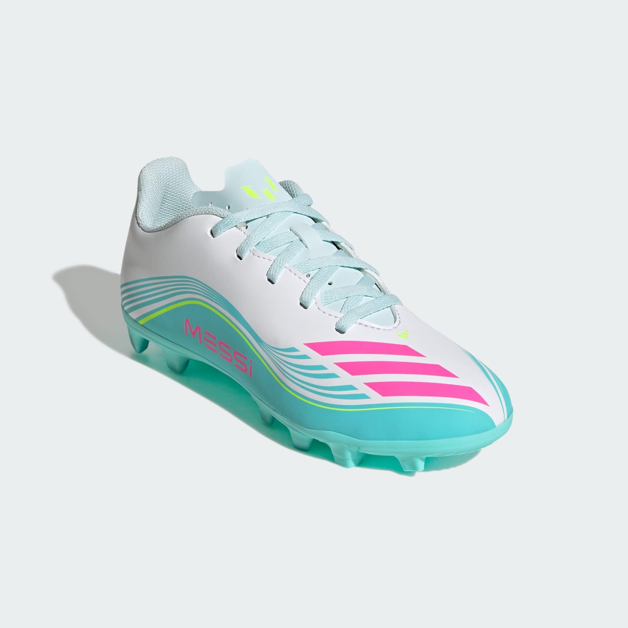 Scarpe da calcio F50 MESSI CLUB terreni naturali compatti / multiterreno bambini 4/7