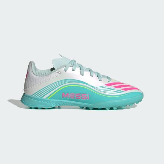 Botas de fútbol F50 MESSI LEAGUE para moqueta para niños