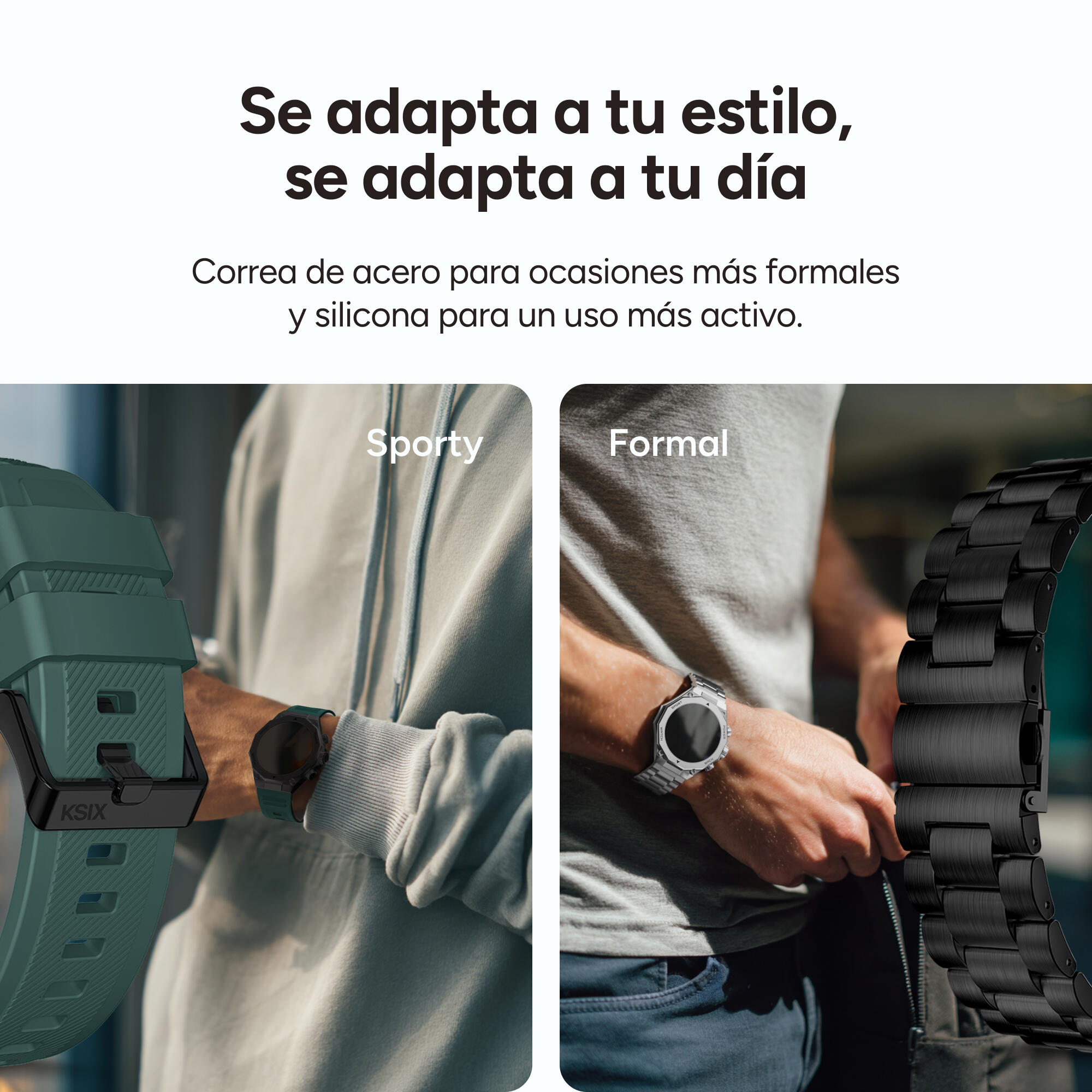 Smartwatch KSIX Titanium Go 3/7