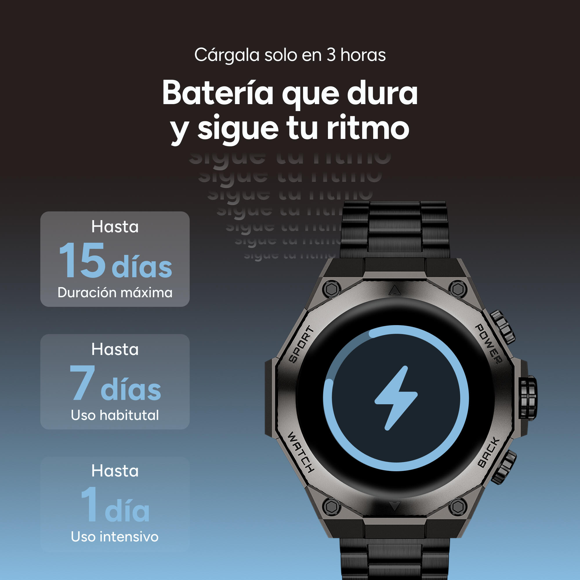 Smartwatch KSIX Titanium Go 7/7