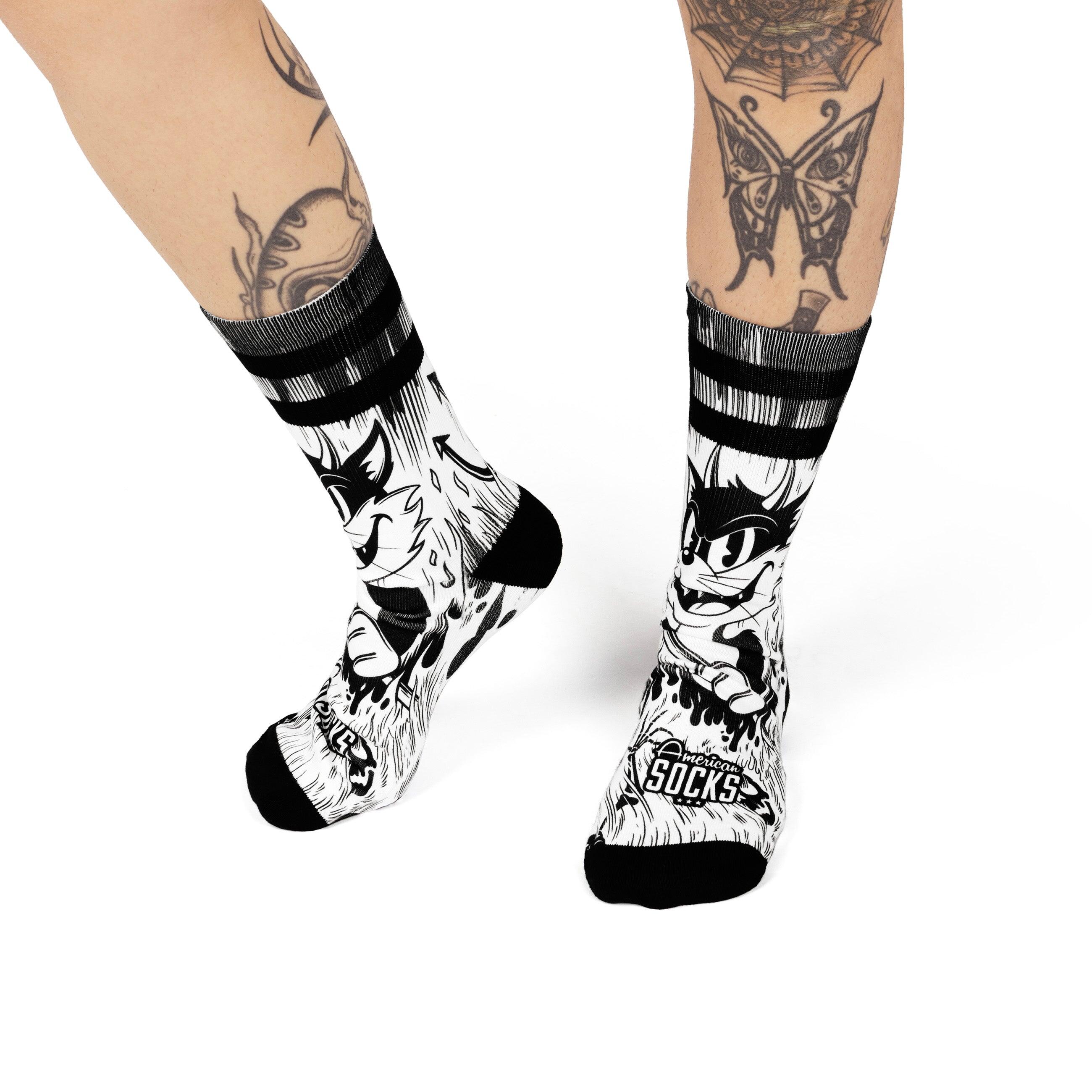 Calzini Evil Cat - Mid High - American Socks 3/6