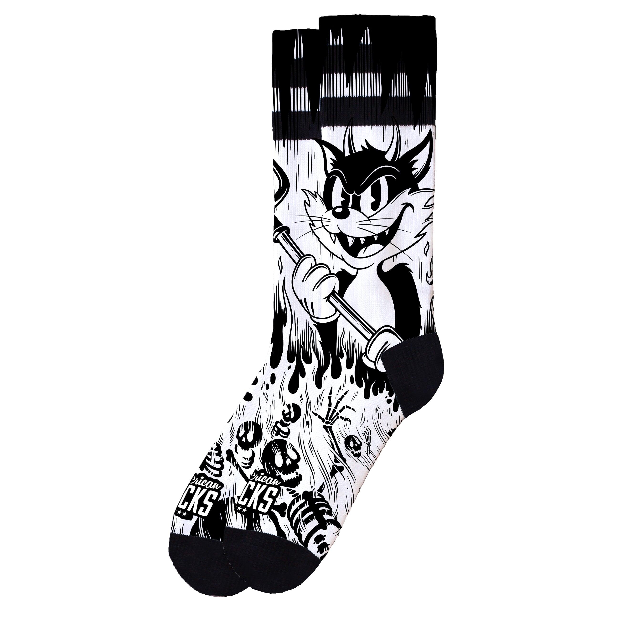 Calzini Evil Cat - Mid High - American Socks 2/6