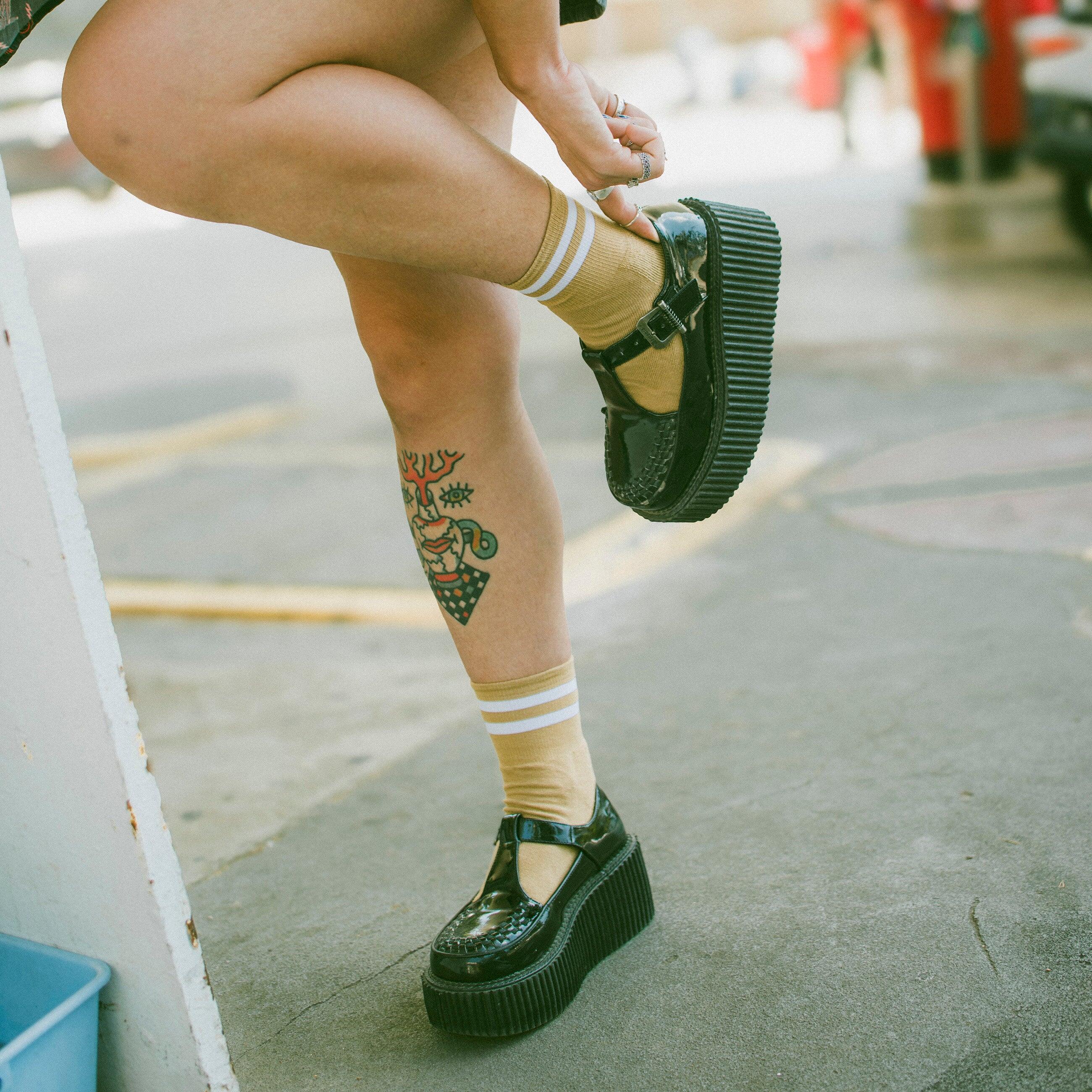Calzini Mustard - Ankle High - American Socks 5/6