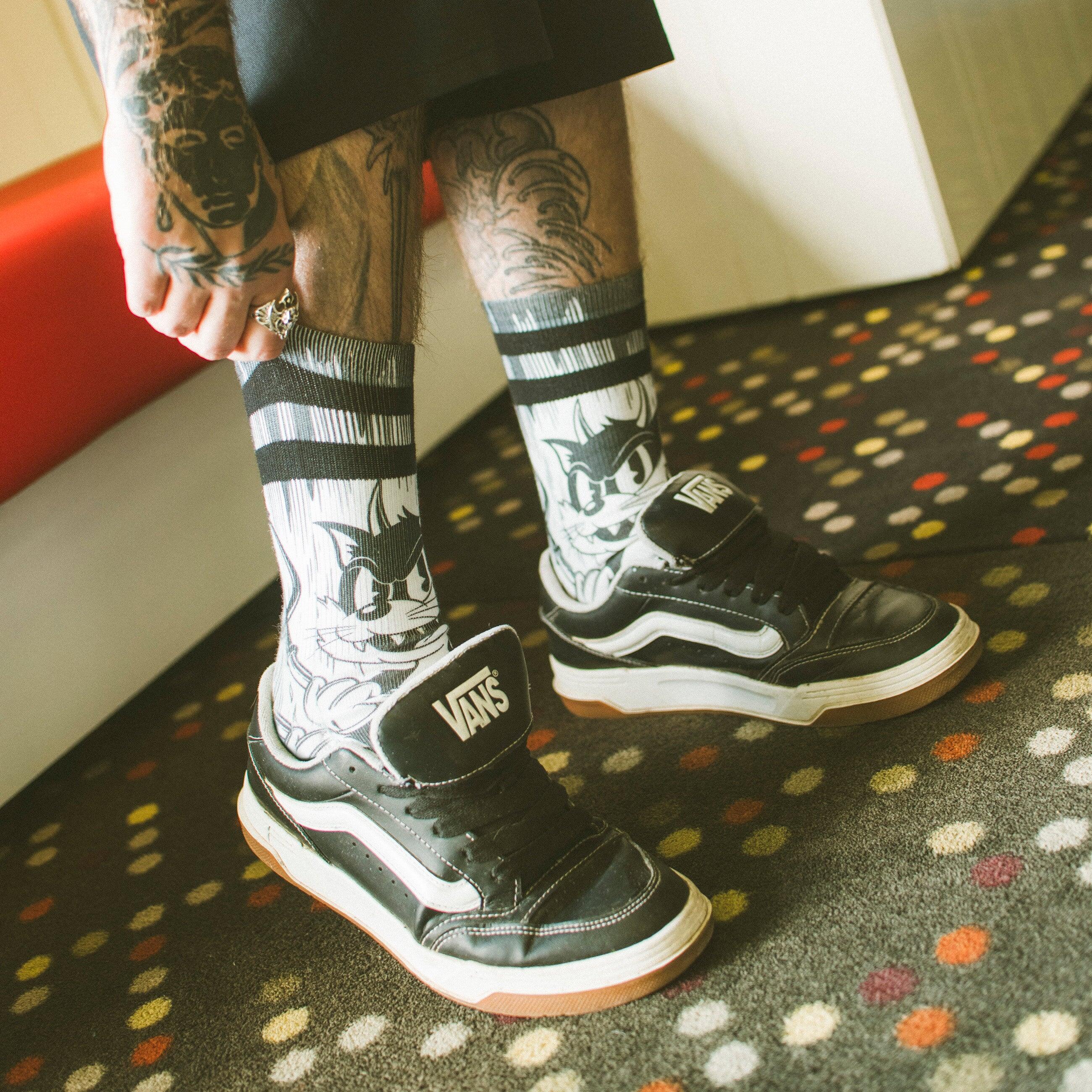 Calzini Evil Cat - Mid High - American Socks 5/6