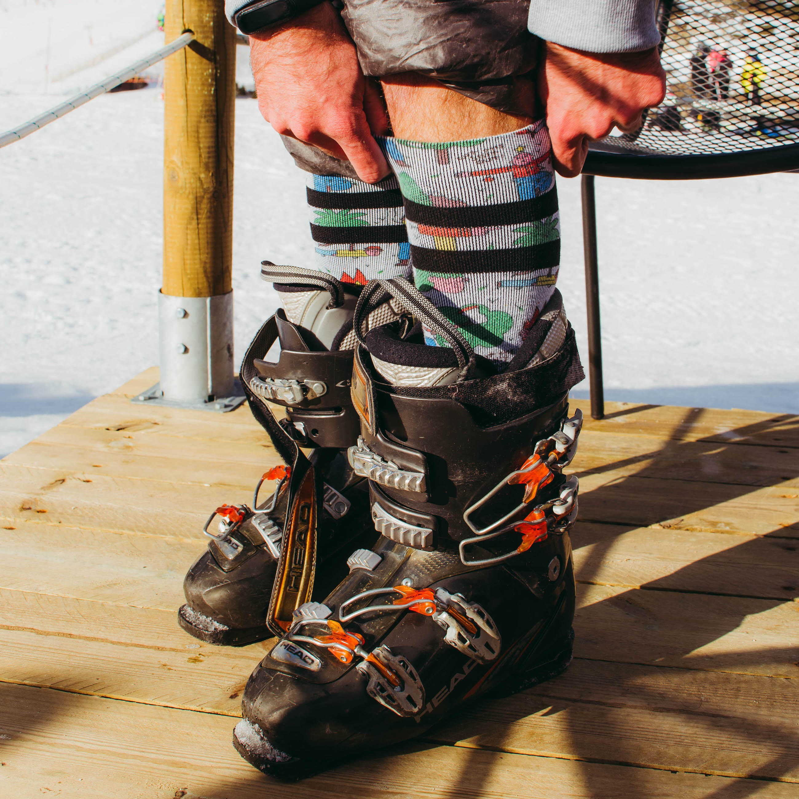 Calcetines de Esqu√≠ y Nieve Leaf Me Alone - Snow Socks - American Socks 5/6