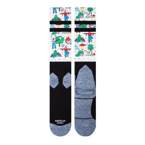 Calze Sci Neve Leaf Me Alone - Snow Socks - American Socks