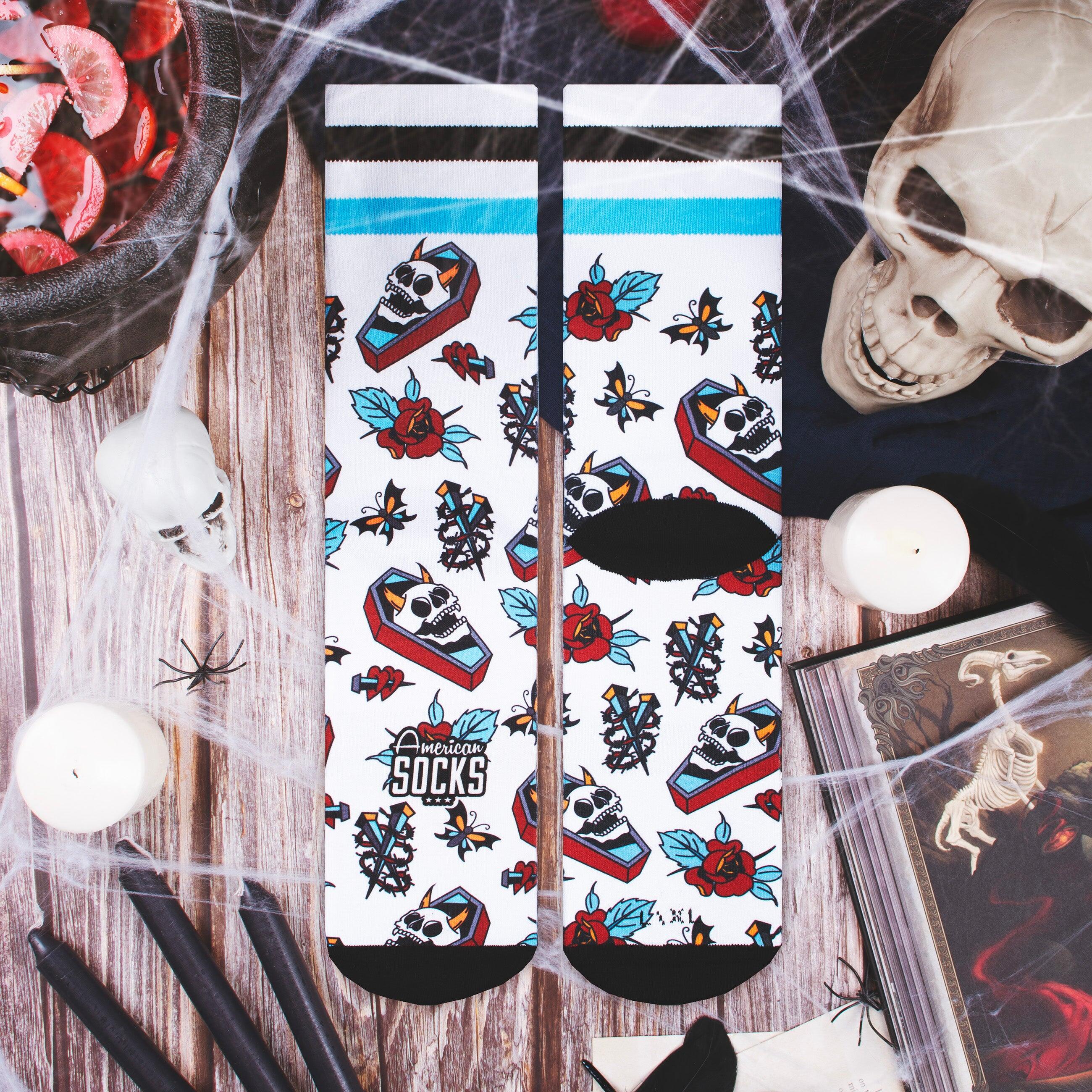 Calcetines Grave Bloom - Mid High - American Socks 5/6