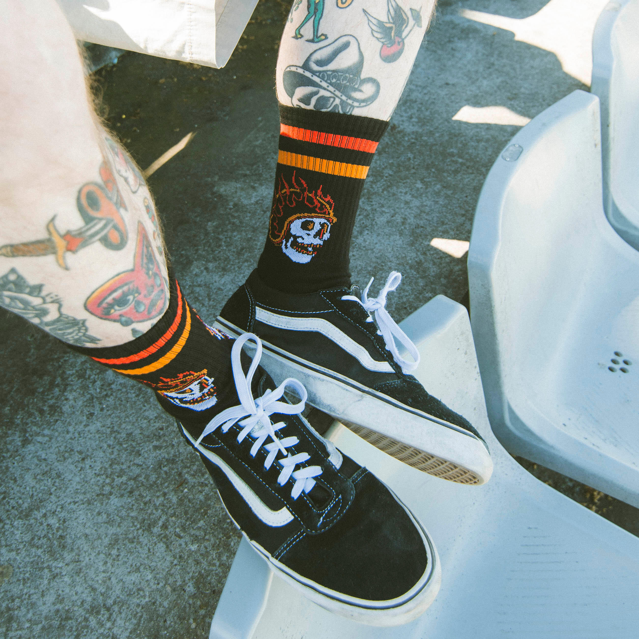 Calcetines Piston Rebels - Mid High - American Socks 5/6