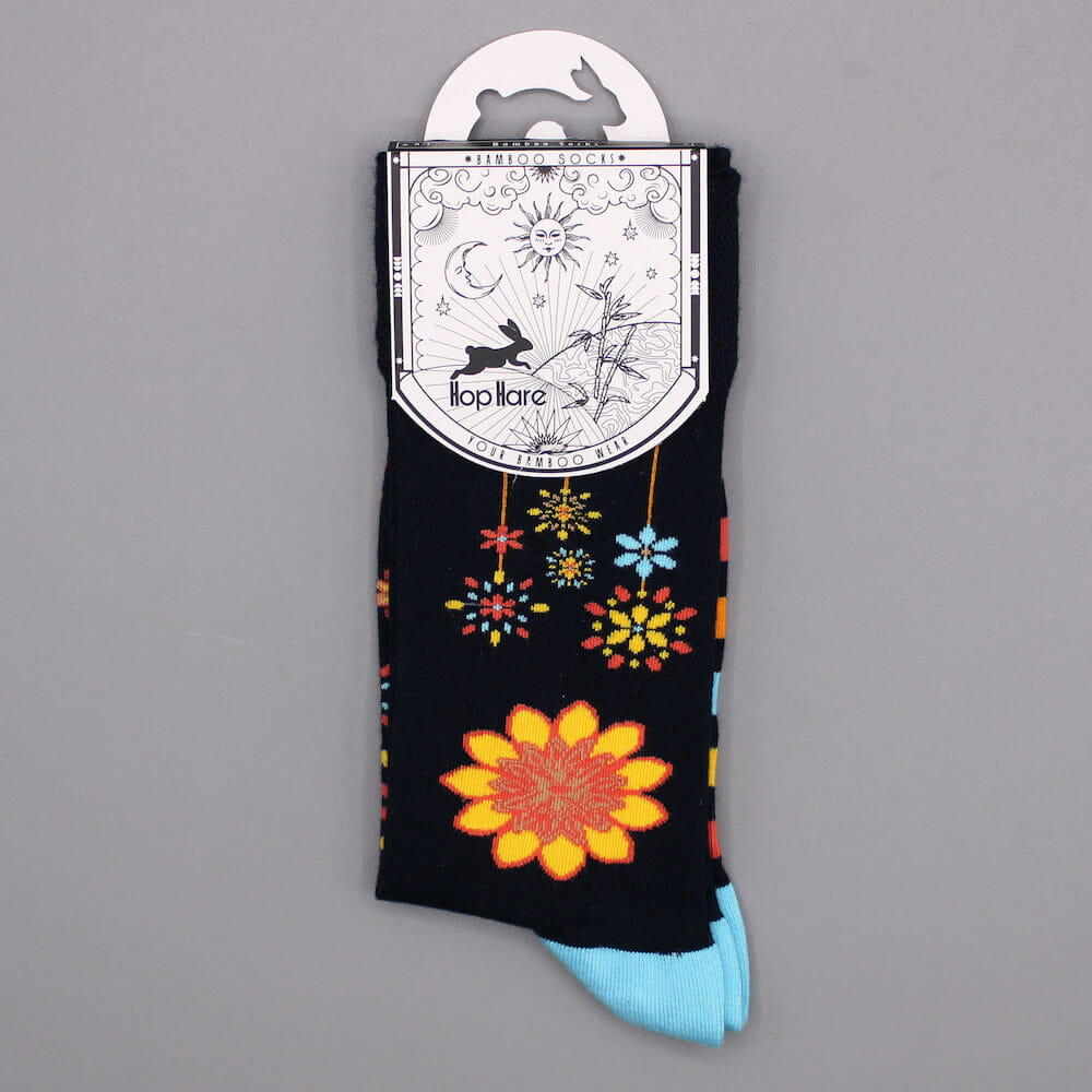Calcetines de bambú Hop Hare - Flores de mandala 4/4