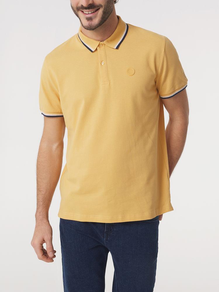 Polo manches courtes homme YVANEPOL Aube 100% coton 3/5