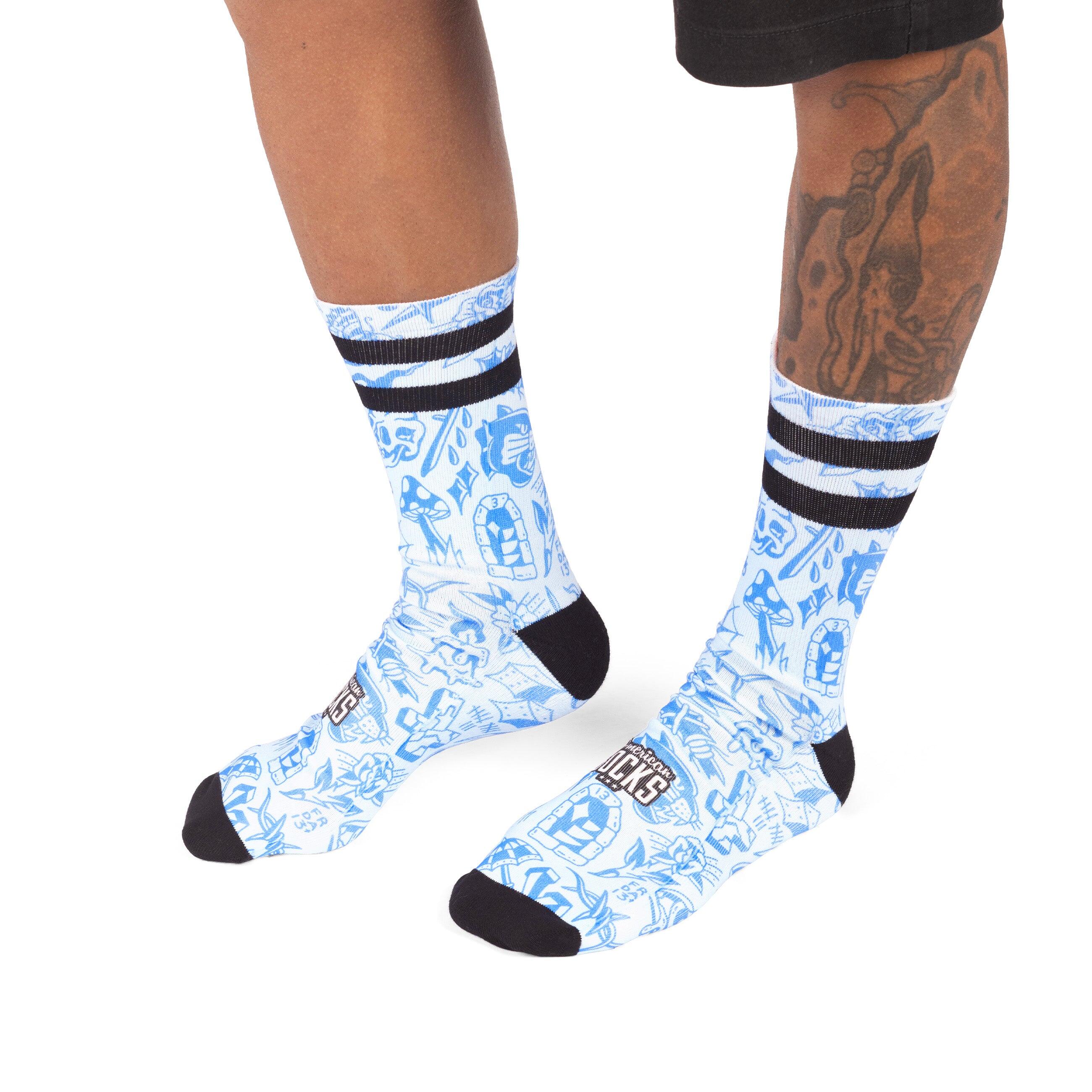 Chaussettes Freaked - Mid High - American Socks 4/6
