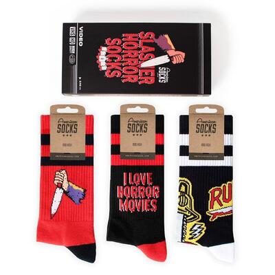 Calzini Slasher VHS - Giftbox - American Socks