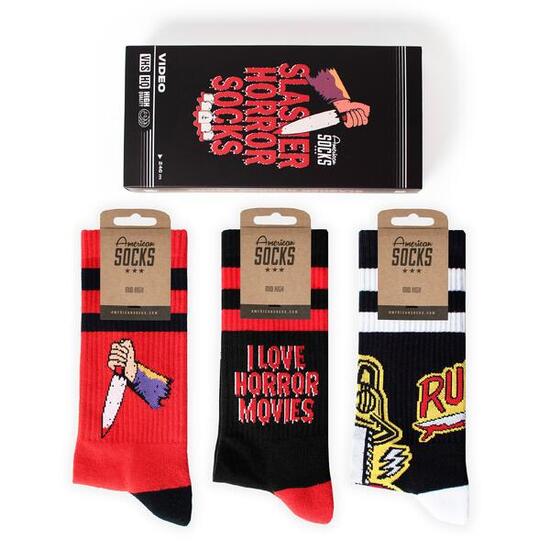 Calzini Slasher VHS - Giftbox - American Socks