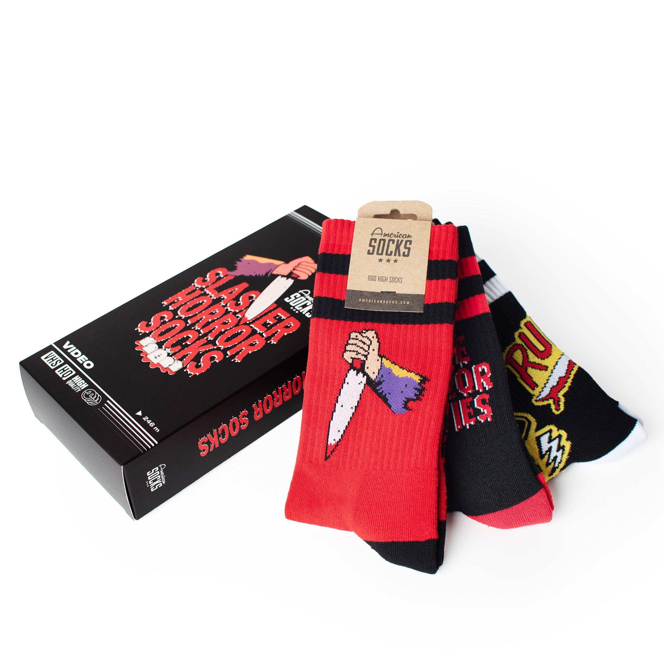 Calcetines Slasher VHS - Giftbox - American Socks 4/6