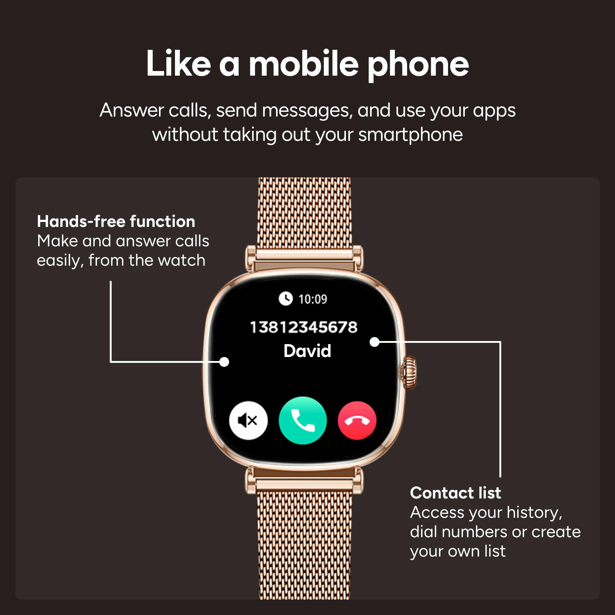 KSIX Iria Go Smartwatch 4/7