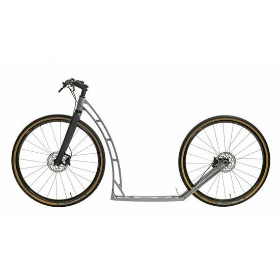 Mibo Alltrack scooter gravel silvergrey édition limitée
