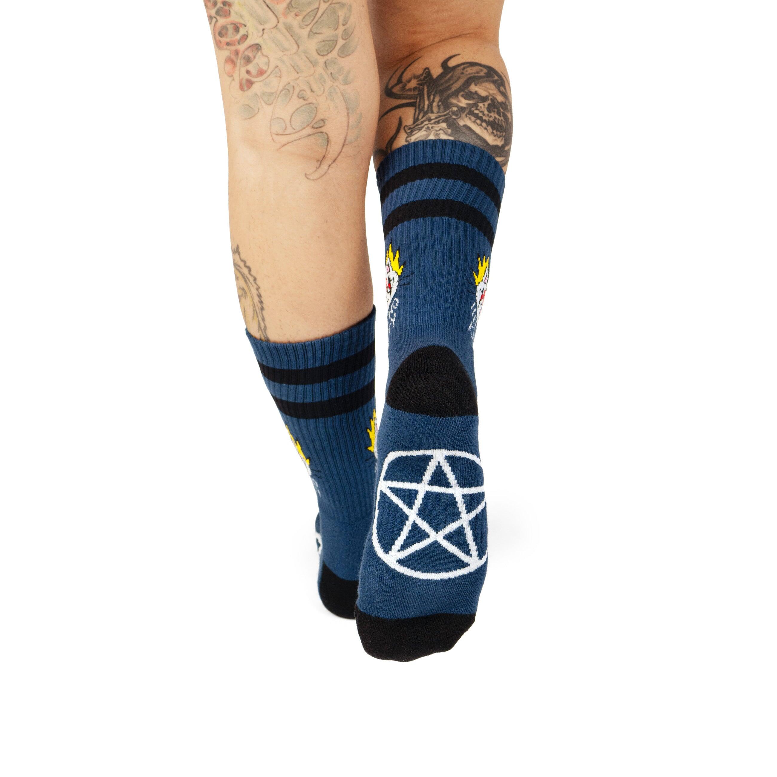Socken Hell no kitty - Mid High - American Socks 4/6
