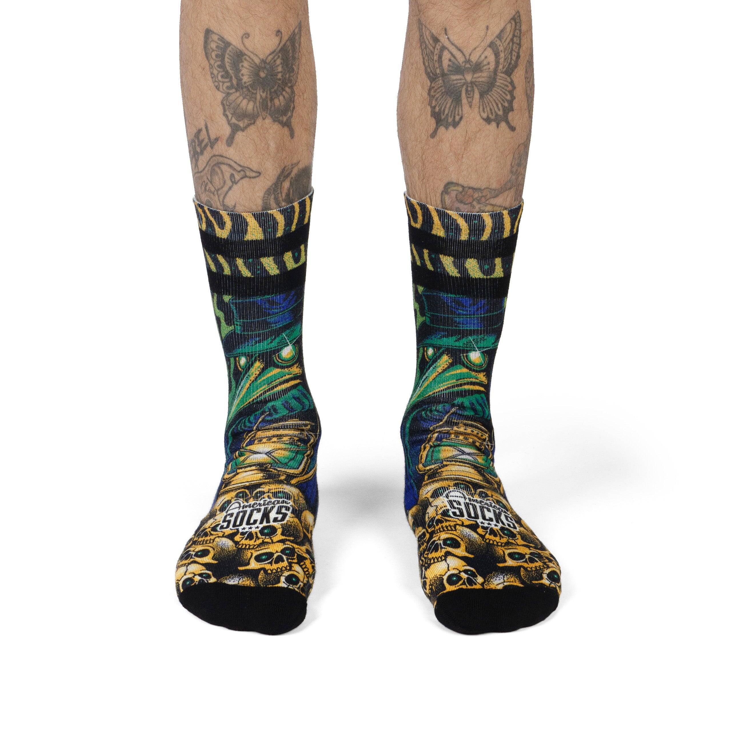 Calzini Black plague - Mid High - American Socks 3/6