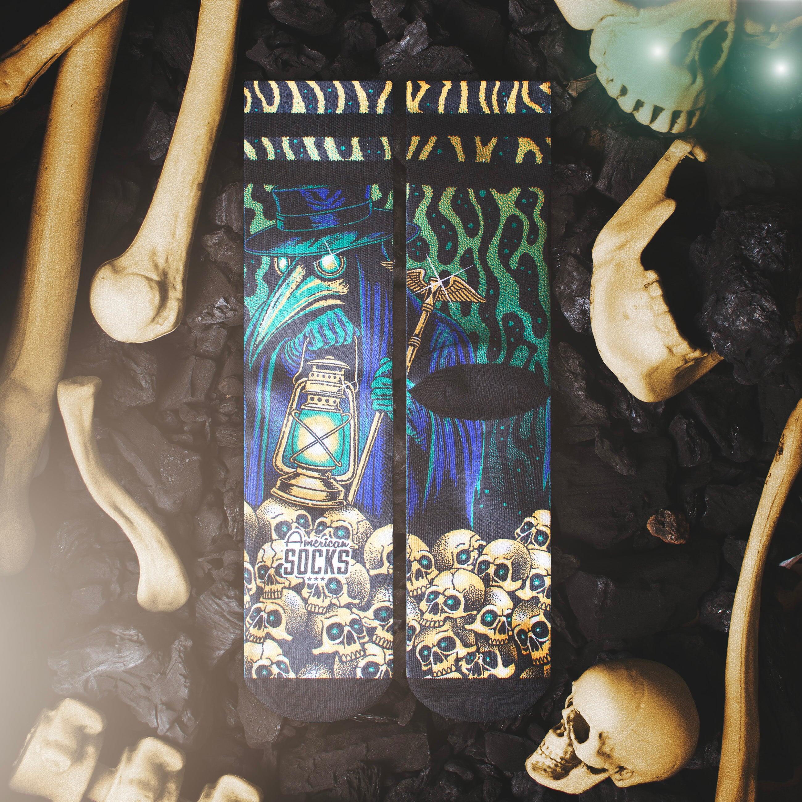 Calzini Black plague - Mid High - American Socks 5/6