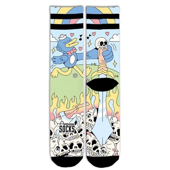 Socken Cute Chaos - Mid High - American Socks