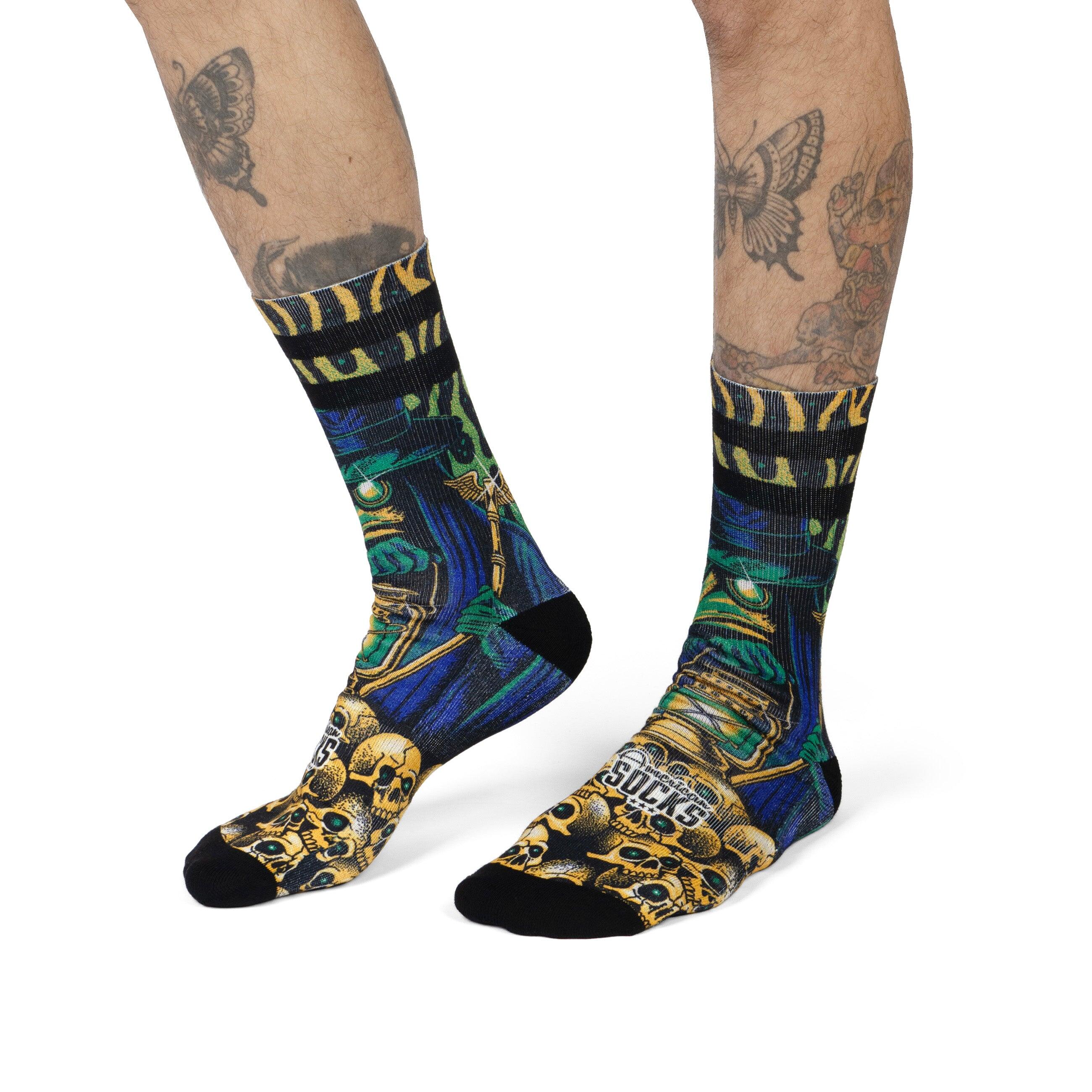 Calzini Black plague - Mid High - American Socks 4/6