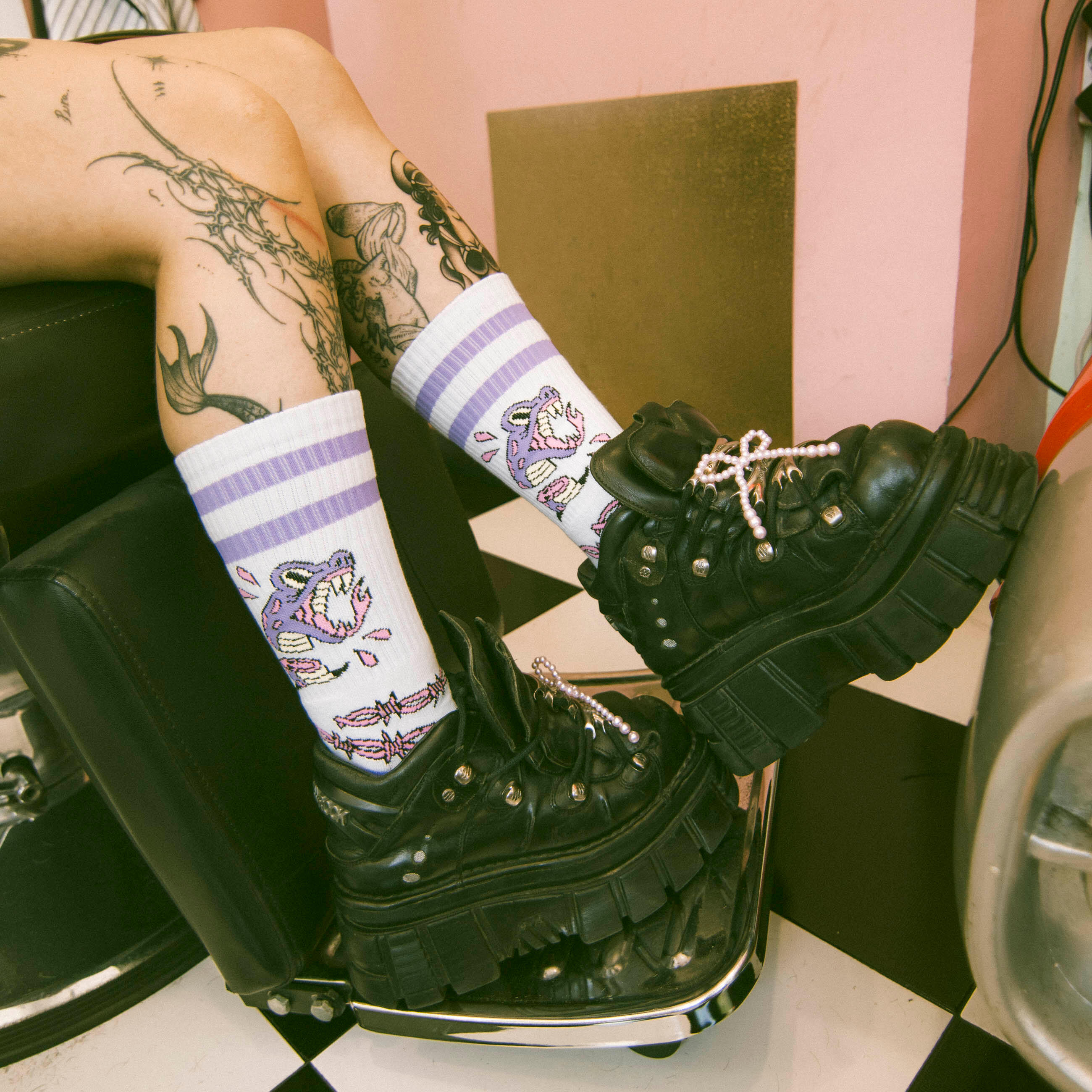 Calzini Snake Bite - Mid High - American Socks 5/6