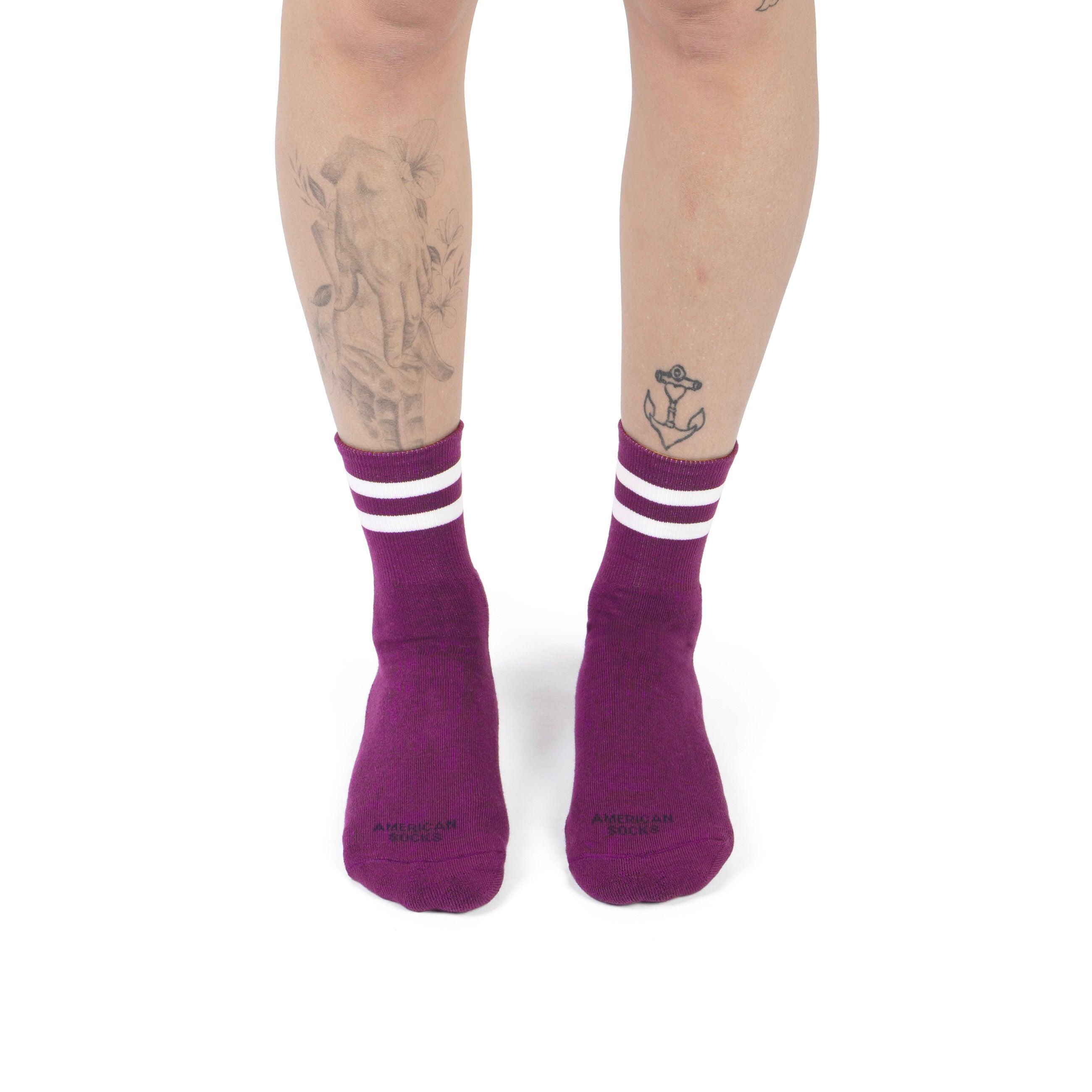 Calcetines Plum - Ankle High - American Socks 3/4