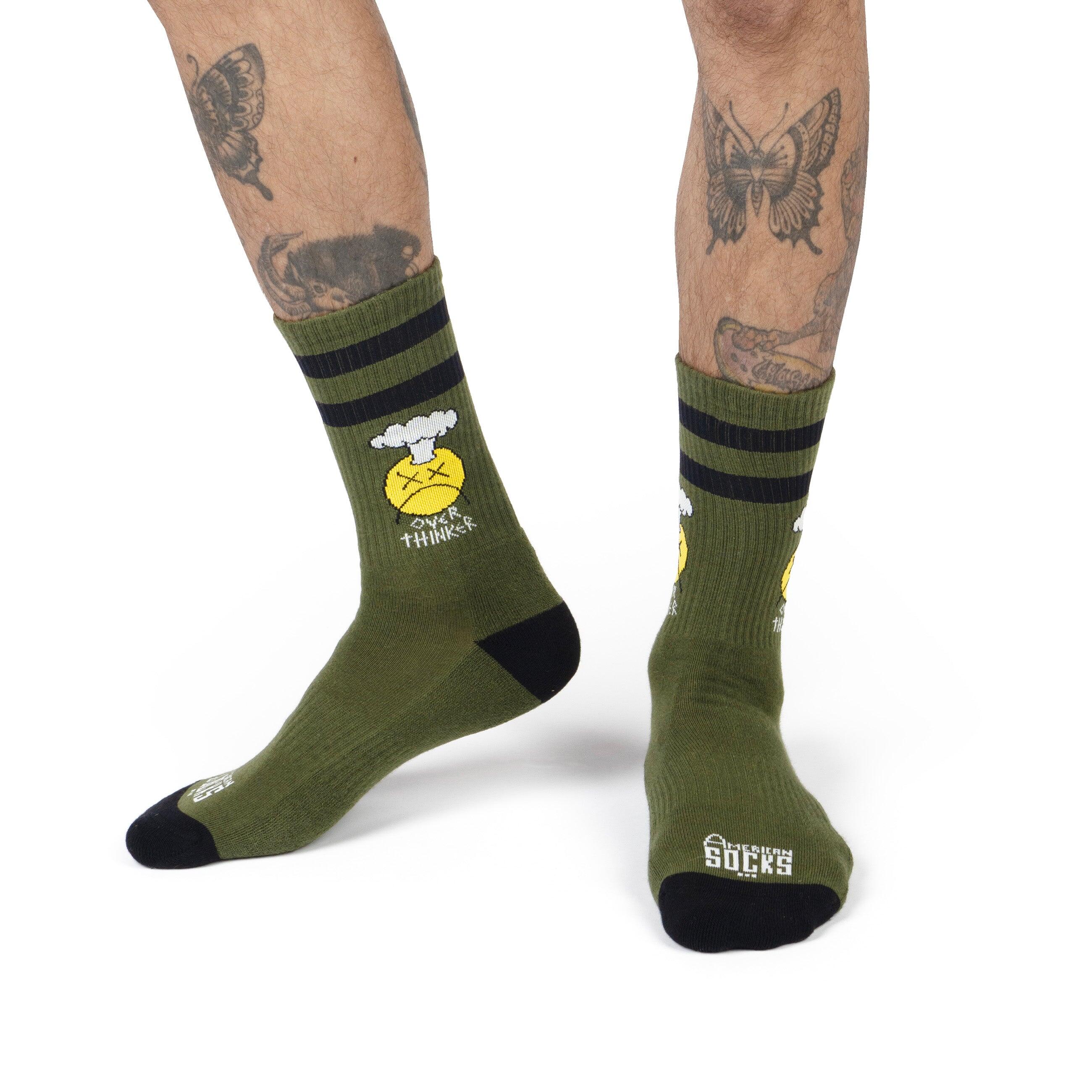 Chaussettes Over Thinker - Mid High - American Socks 3/4
