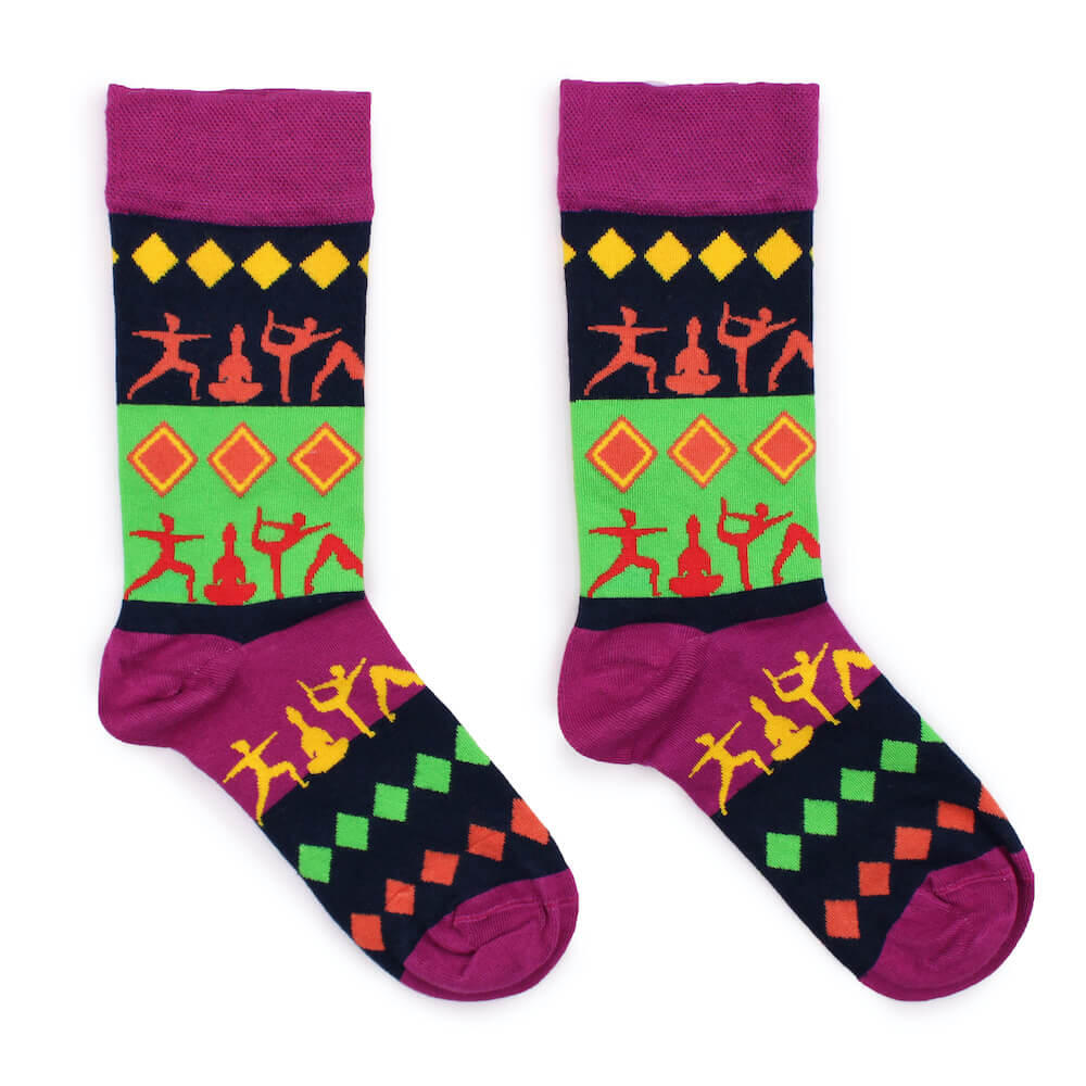 Calcetines de bambú Hop Hare - Posturas de yoga 4/5