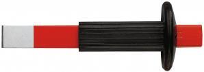 Facom extra platte koudbeitel 26 mm met handbescherming 235 mm