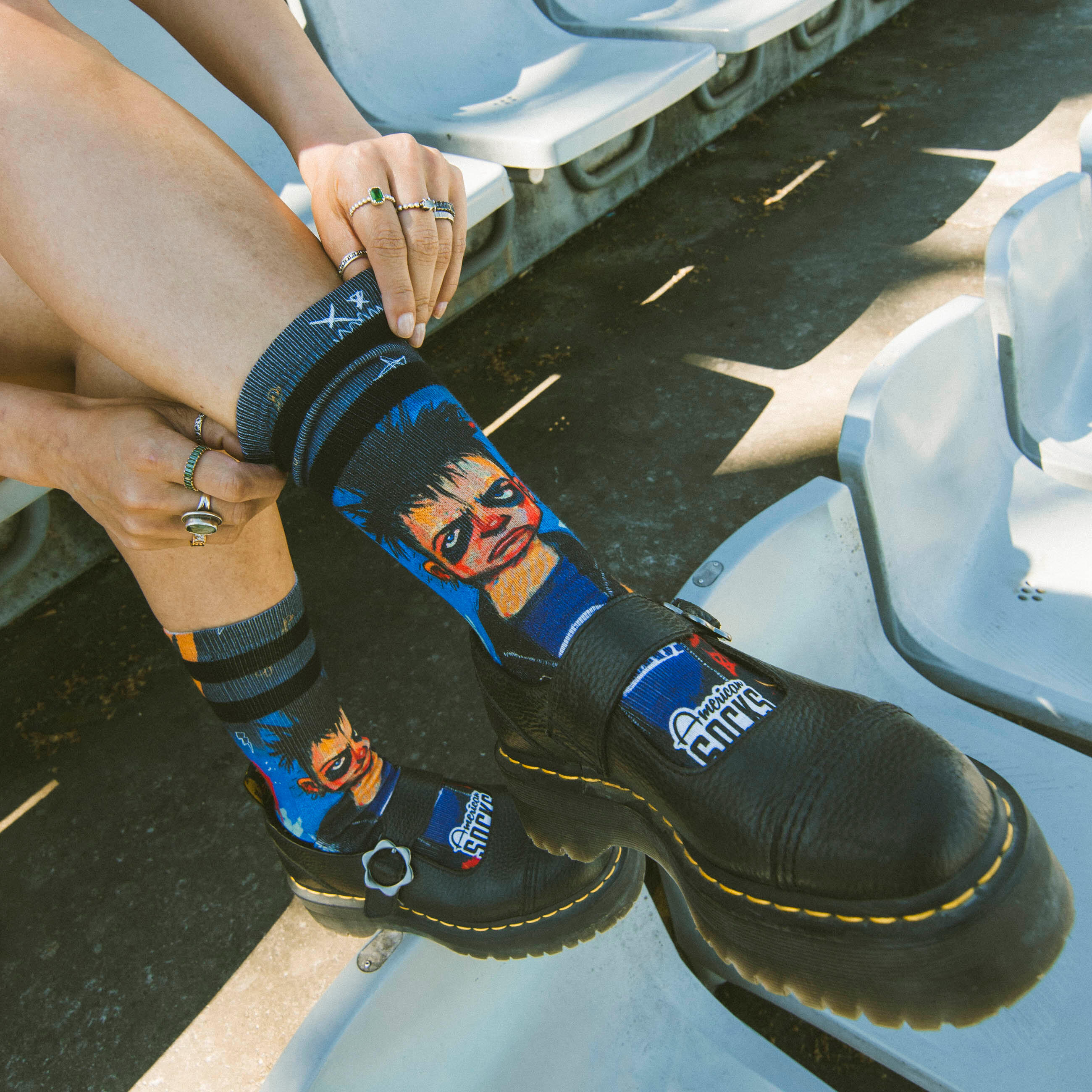 Calcetines Youth Renegade - Mid High - American Socks 5/6