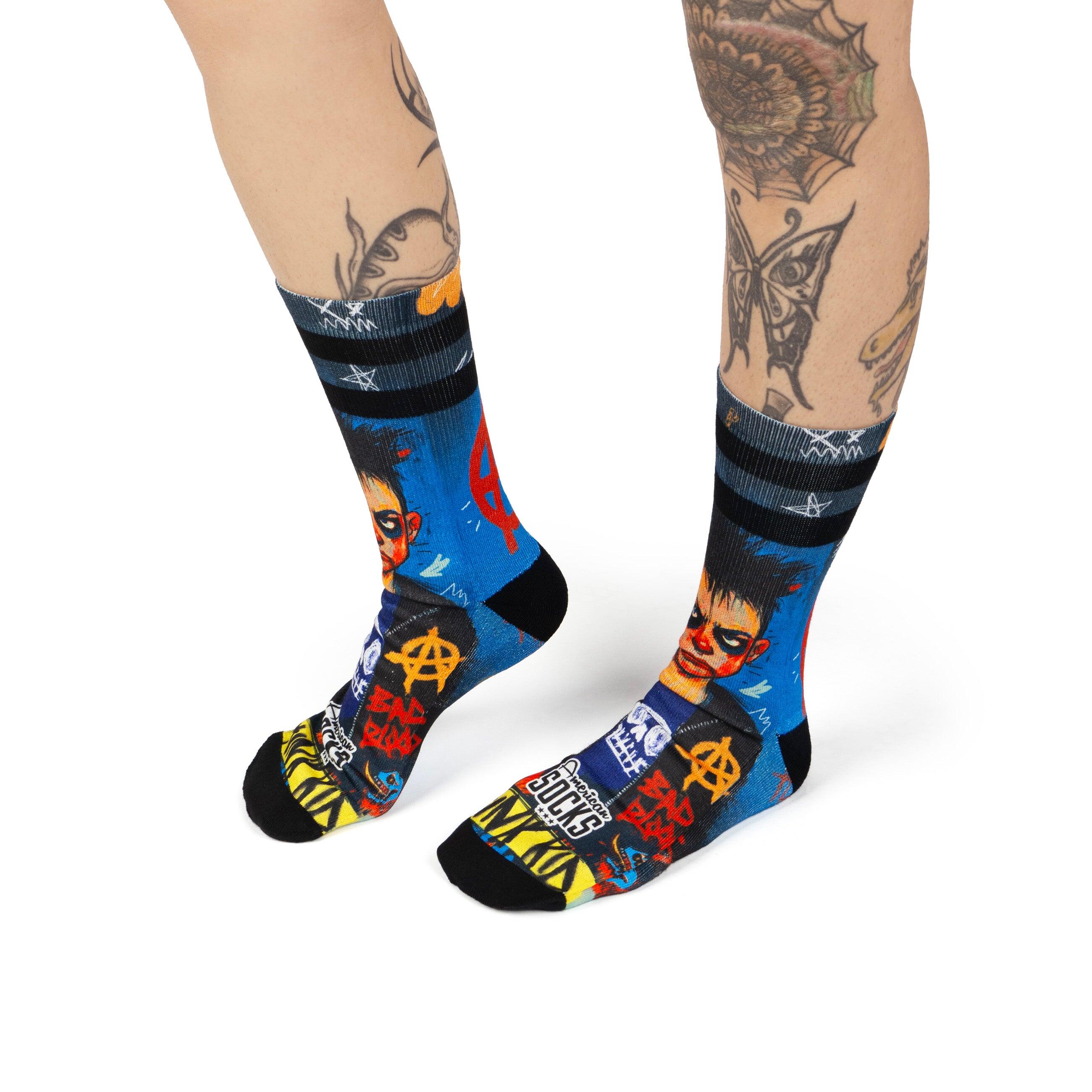 Calcetines Youth Renegade - Mid High - American Socks 4/6