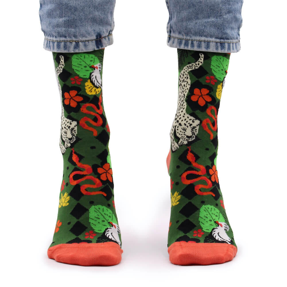 Calcetines de bambú Hop Hare - Bali Jungle 2/5
