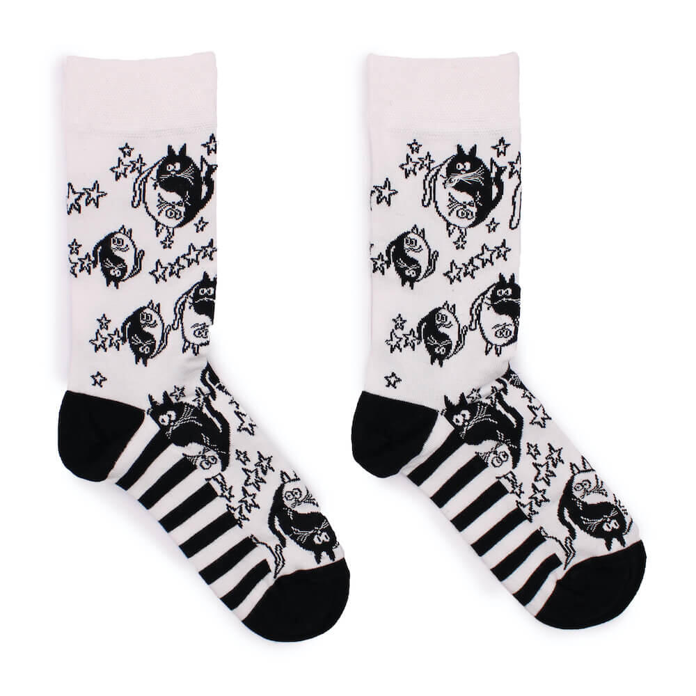 Calcetines de bambú Hop Hare - Ying-Yang 3/4