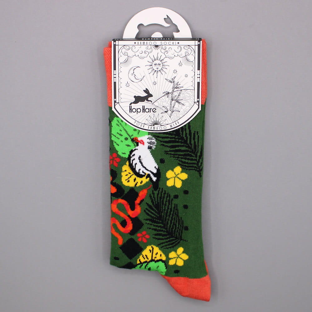 Calcetines de bambú Hop Hare - Bali Jungle 5/5