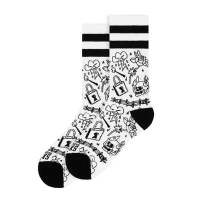 Calzini Burning rage - Mid High - American Socks