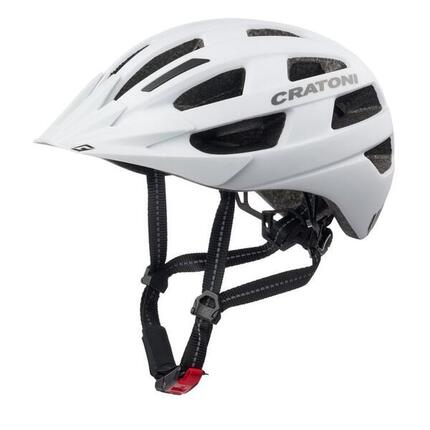 Cratoni Velo-X casque blanc mat M-L