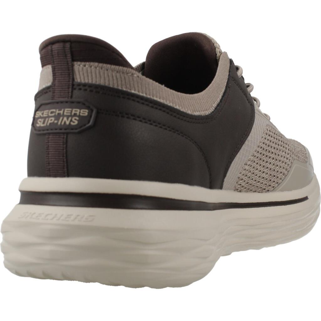 Scarpe da ginnastica Skechers Nevarro - Tavo, Marrone, Uomini 3/5