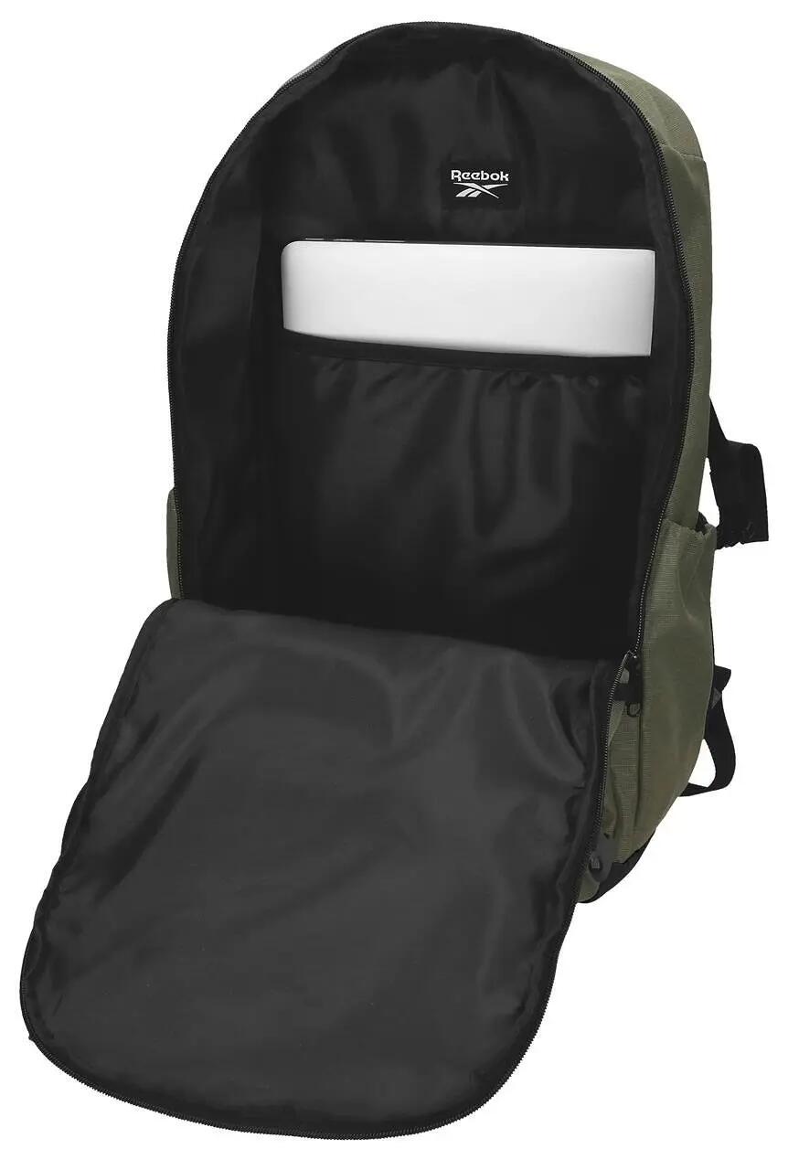 Mochila portaordenador de hombre Reebok Dustin 50cm caqui 3/5